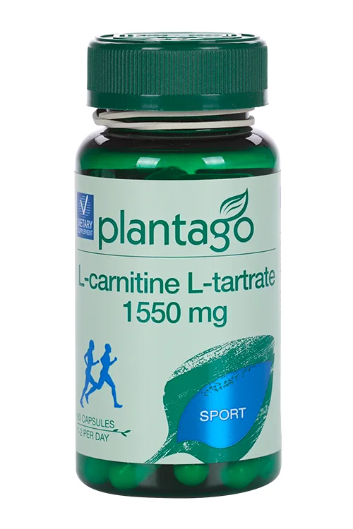L-Carnitine L-tartrate 1550 Plantago 60 шт