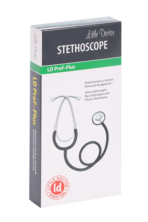 Стетоскоп Little Doctor одноголовочный LD-Prof Plus зеленый