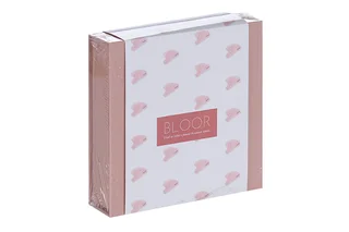Скребок гуаша Bloor из цельного 100% розового кварца сердце