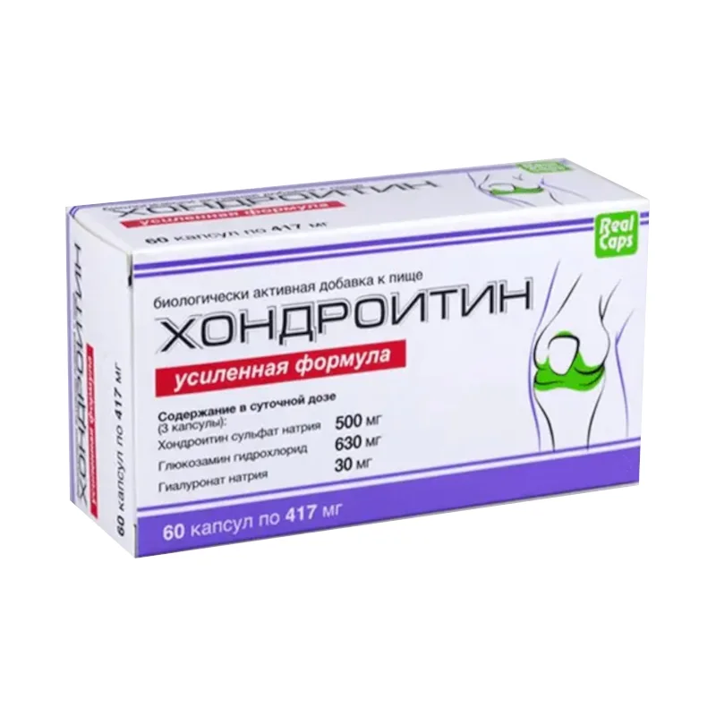 Хондроитин капсулы 417 мг 60 шт
