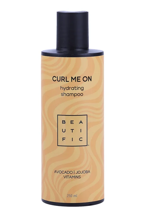 Шампунь Beautific Curl Me On увлажняющий для кудрявых / волнистых волос 250 мл