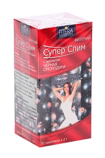 Фиточай Супер слим черная смородина 2 гр 30 шт