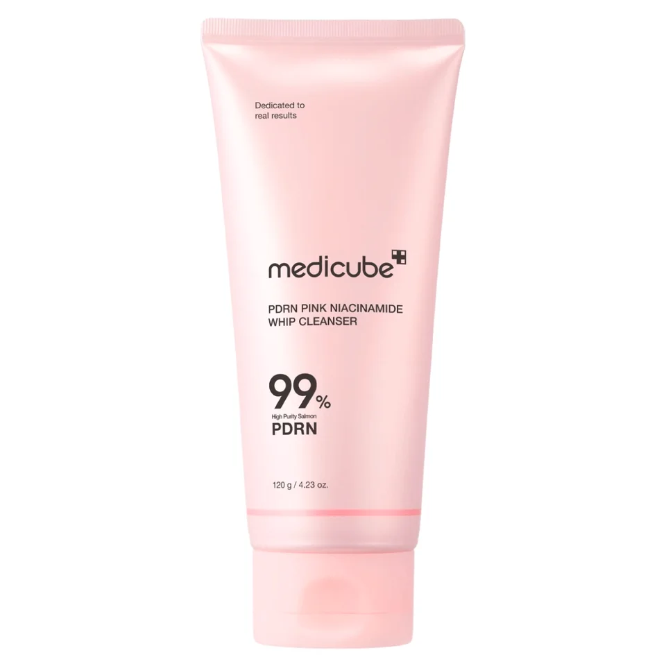 Пенка для умывания с ПДРН PDRN Pink Niacinamide Whip Cleanser, 120 г, Medicube