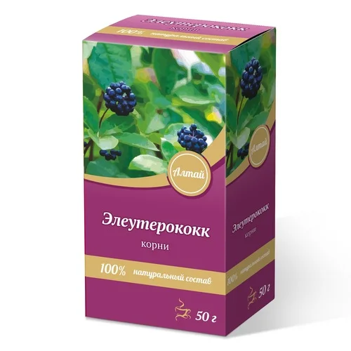 Элеутерококка корни серии Фито-Алтай, 50 г