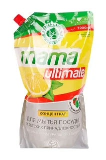 Концентрат Mama Ultimate для мытья посуды с ароматом лимона 1 л