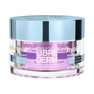 Eco-refill Гиалуроновый крем Интенсивное увлажнение SPF15 дневной для нормальной и чувствительной кожи, 50 мл, Librederm
