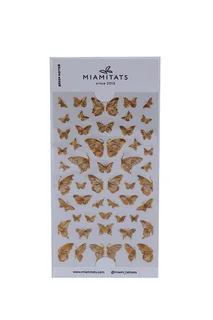 Наклейки для ногтей Miamitats Gold Butterfly (0278)