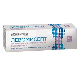 Левомисепт Мазь для наружного применения туба 40 гр