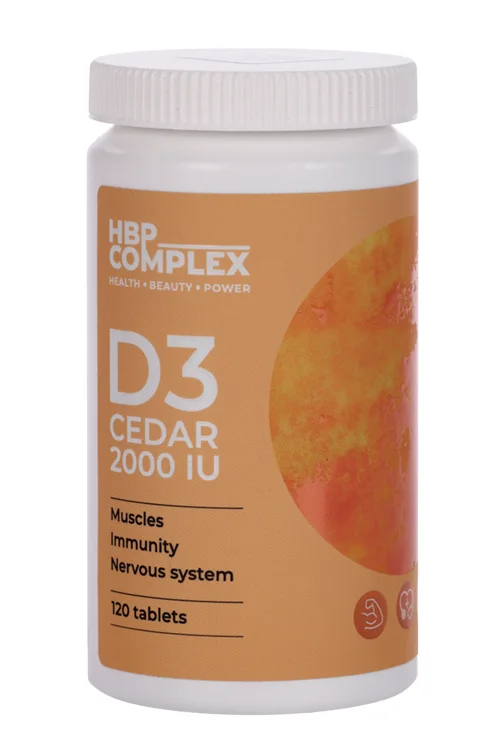 D3 Cedar HBP Complex 120 шт таблетки