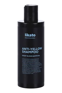 Шампунь Likato Professional Smart-Blond для придания холод оттен светлым волосам Anti-Yellow 250 мл