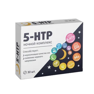 5-НТР ночной комплекс таблетки покрытые пленочной оболочкой 515 мг 30 шт БАД