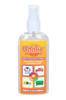 Пятновыводитель Udalix Professional для любых тканей и поверхностей жидкий 100 мл