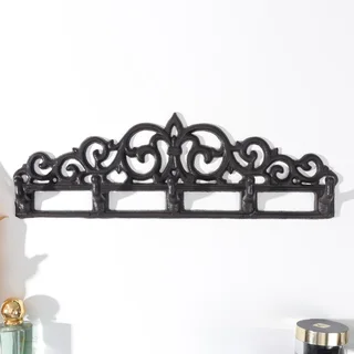 Крючки декоративные металл Узоры 12,5×39,5×3,5 см