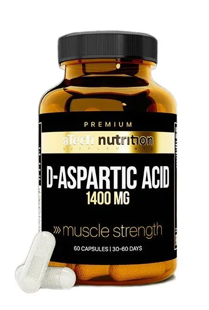 D-Аспарагиновая кислота aTech Nutrition Premium 820 мг 60 шт капсулы