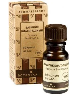 Эфирное масло Базилик Индийский, 10 мл, Botavikos