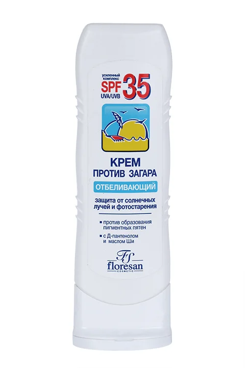 Крем Флоресан солнцезащитный отбеливающий SPF35 125 мл