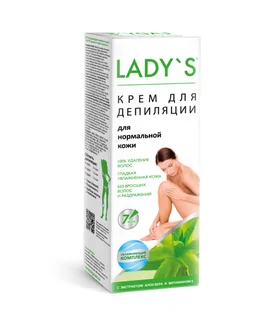 Крем Lady's comfort для депиляции для нормальной кожи, 100 мл