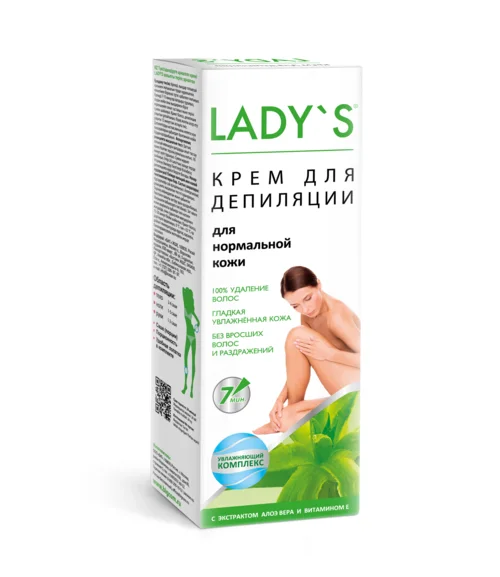 Крем Lady's comfort для депиляции для нормальной кожи, 100 мл