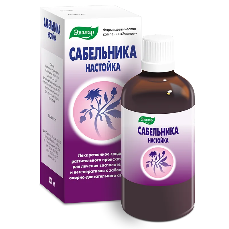 Сабельника настойка настойка 50 мл
