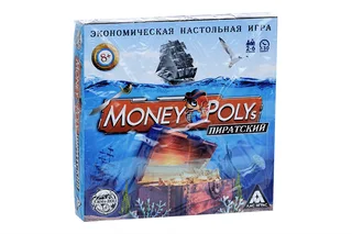 Экономическая игра ЛАС Играс «Money Polys. Пиратский» 8+