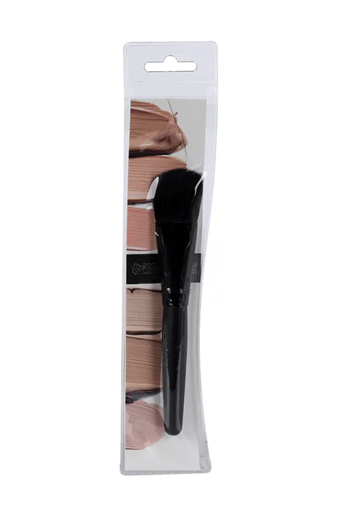 Кисть для макияжа Queen fair Premium Brush в чехле 14,5 см цвет черный