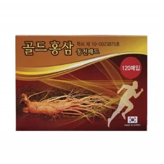 ПЛСТ Косметический пластырь для тела RED Ginseng Dong Jeon PAD набор 120 шт x120