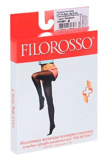 Колготки Filorosso Lift Up компресс лечеб-профилакт 70 den 1 класс бежевый р 4