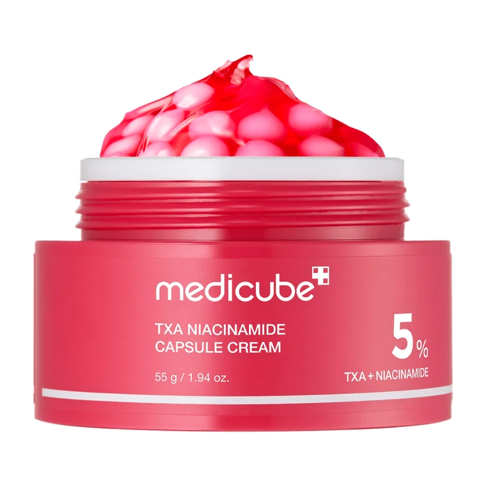 Осветляющий капсульный крем с 5% ниацинамида TXA Niacinamide Capsule Cream 55 мл Medicube