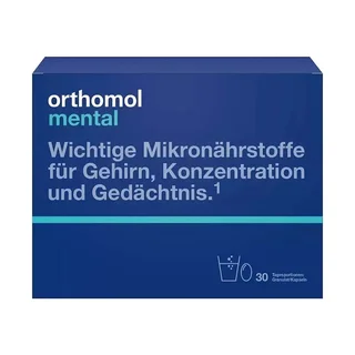 Ортомол Ментал Набор порошок+ капсулы 30 шт