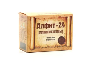 Алфит-24 противопаразитарный 2 гр 60 шт