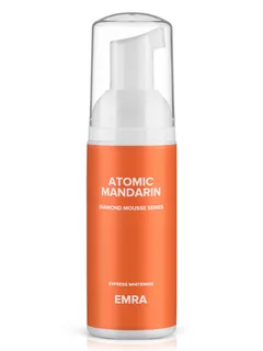 Очищающая пенка Diamond Mousse Atomic mandarin - марроканский мандарин 60 мл Emra