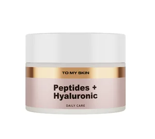 Антивозрастной крем TO MY Skin для лица Peptides AND Hyaluronic с пептидами 50 мл