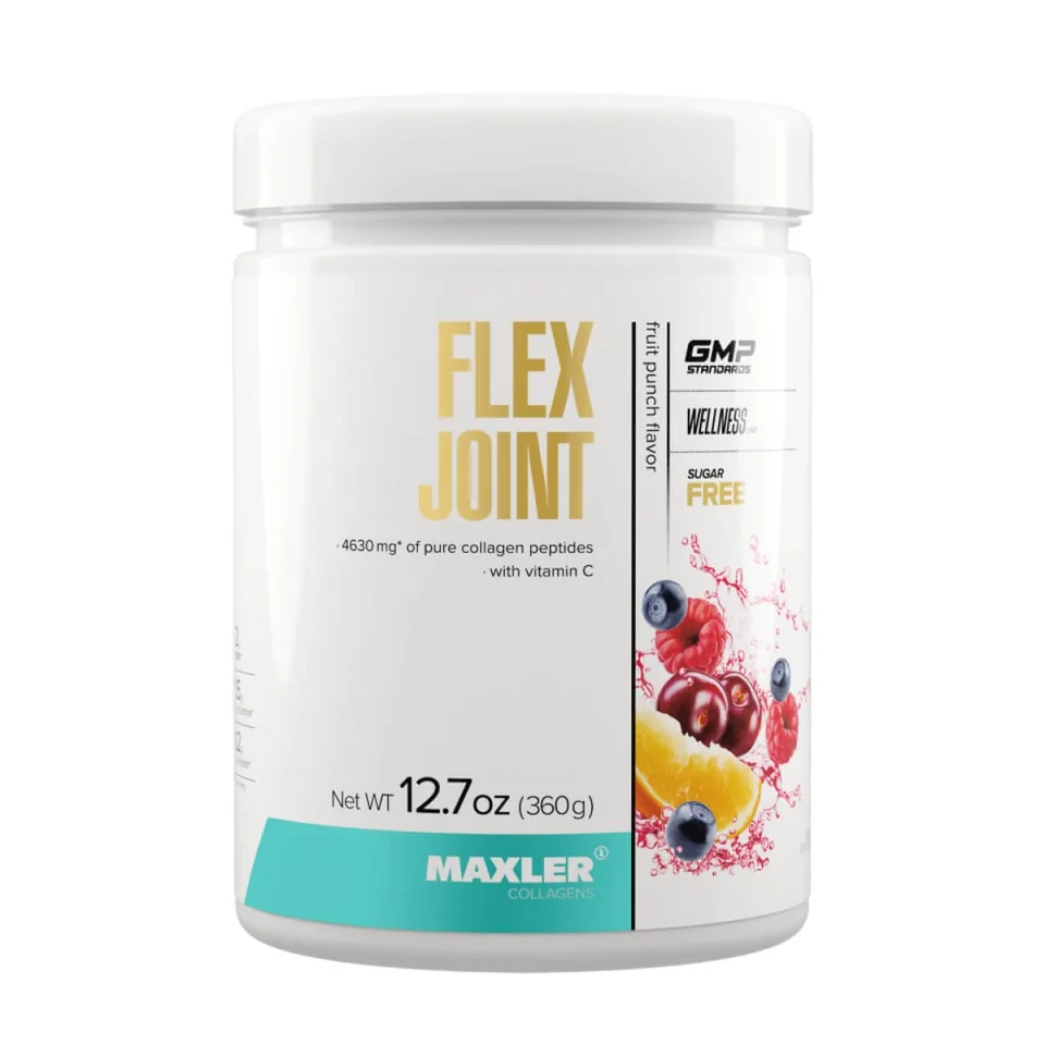 Комплекс с коллагеном для связок и суставов Флекс Джоинт (Flex Joint), вкус Фруктовый пунш, 360 г, Maxler