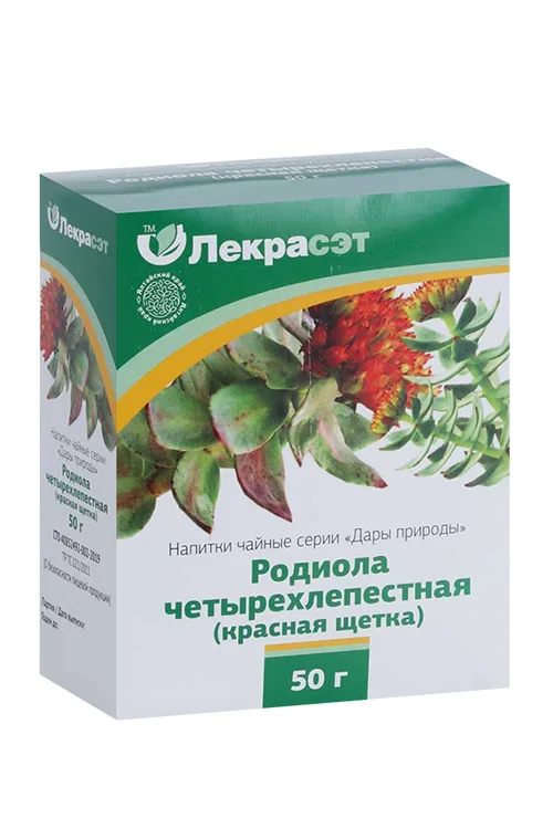 Напиток чайный Дары природы Красная щетка 50 гр