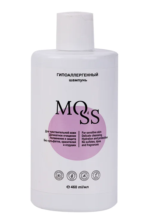 Шампунь-кондиционер Moss гипоаллергенный для всех типов волос 460 мл