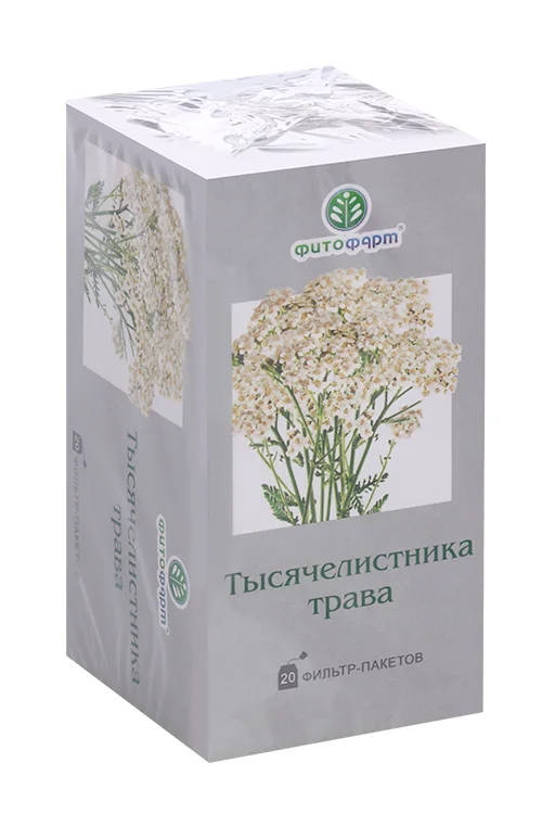 Тысячелистника трава сырье 1.5 г 20 шт