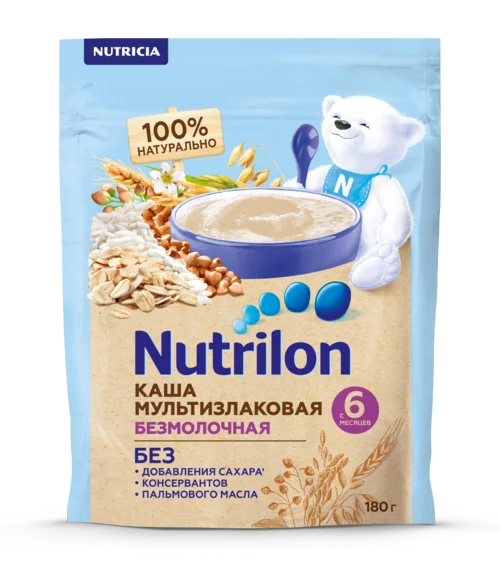Каша Нутрилон без м мультизлаковая (с 6 мес) 180 гр