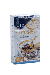 Чай О самом главном Мужские травы 17 шт 2 гр 30 шт