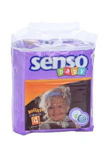 Подгузники Senso baby Maxi крем-бальз (7-18 кг) 19 шт