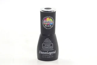 Лак Dance Legend sticky stamping black для стемпинга с липким слоем черный 6,5 мл