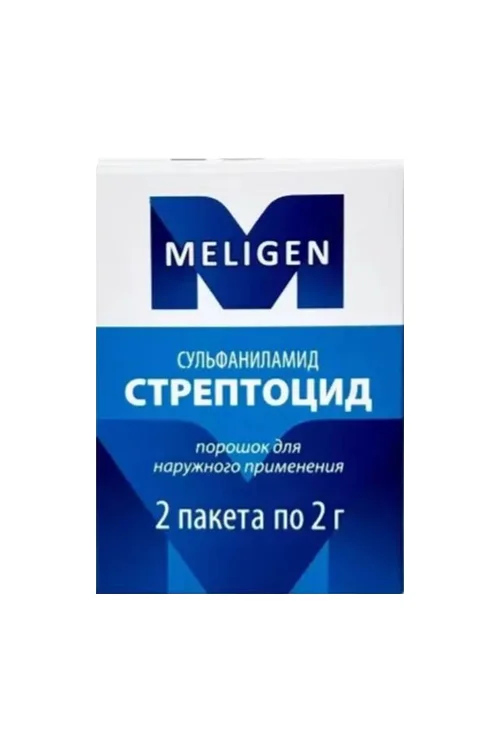 Стрептоцид порошок 2 г 2 шт