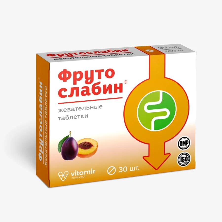Фрутослабин таб. жеват. 30 шт
