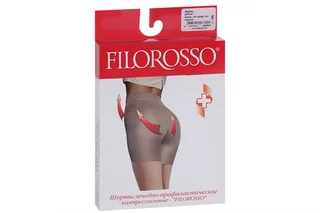 Шорты Filorosso Lift UP 1 класс компр черный р 5