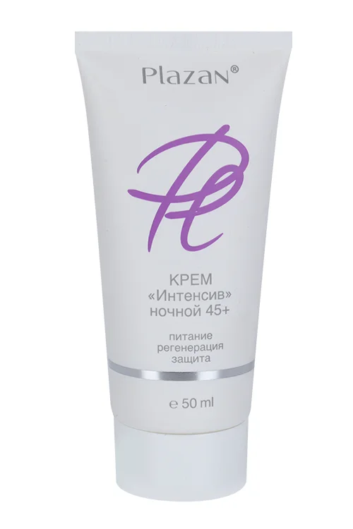 Крем Plazan интенсив регенерация защита ночной 45+ 50 мл