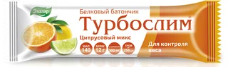 Турбослим цитрусовый микс для контроля веса батончик 50 гр