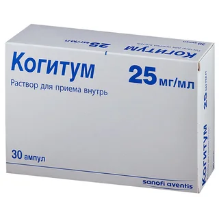 Когитум раствор Для Приема Внутрь 25 мг / мл Амп.10 мл 30 шт