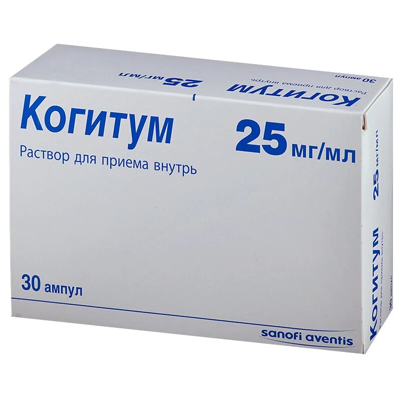Когитум раствор 25 мг / мл 30 шт