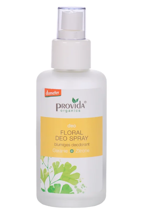 Дезодорант-спрей Provida Герань и Лимон Floral Deo Spray для тела 100 мл
