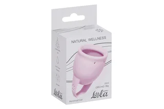 Менструальная чаша Natural Wellness Orchid Big цвет лавандовый 4000-12lola силикон 20 мл