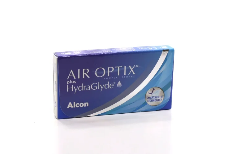 Контактные линзы Air Optix plus HydraGlyde (диоптрия -8,0) 6 шт